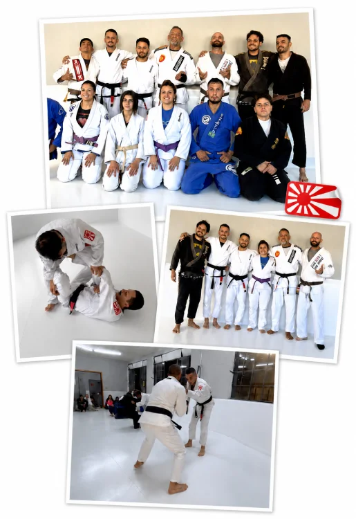 Treino de Jiu-Jitsu no Centro de Treinamento Ashura, no Campos Elíseos, São Paulo